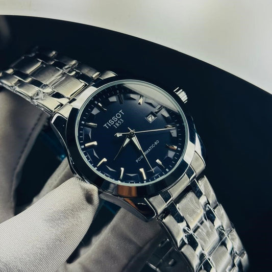 Tissot Powermatic 80 Sky Blue Dial Stainless Steel Watch