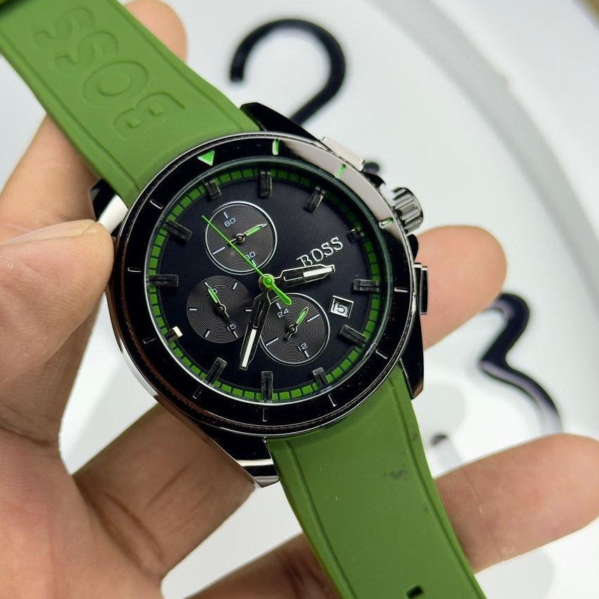 Hugo Boss Premium Chronograph – 4-Color Edition