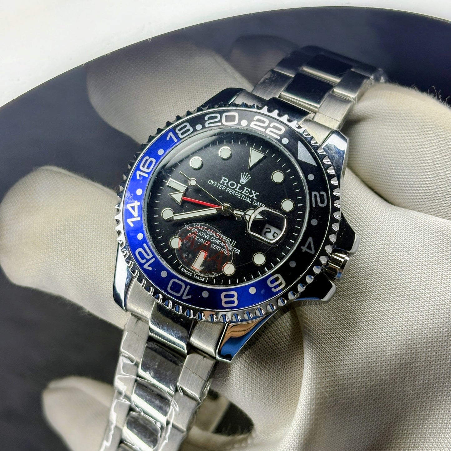 Rolex GMT-Master Black Bezel – Jubilee Edition