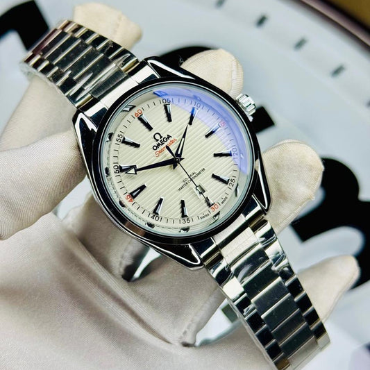 Omega Seamaster Aqua Terra White Dial Steel