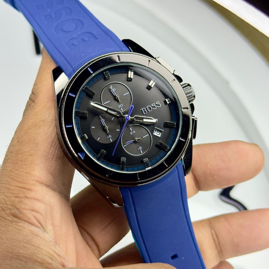 Hugo Boss Premium Chronograph – 4-Color Edition