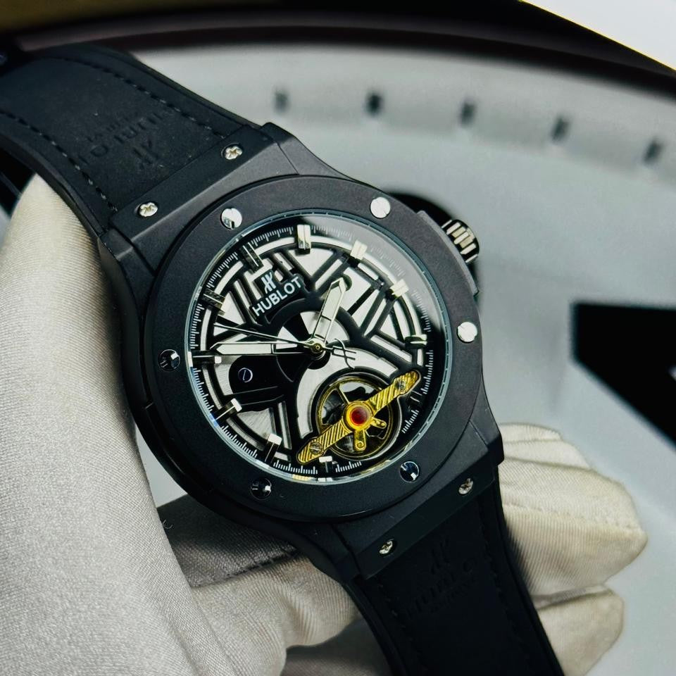 Classic Fusion Skeleton Quartz All Black Edition