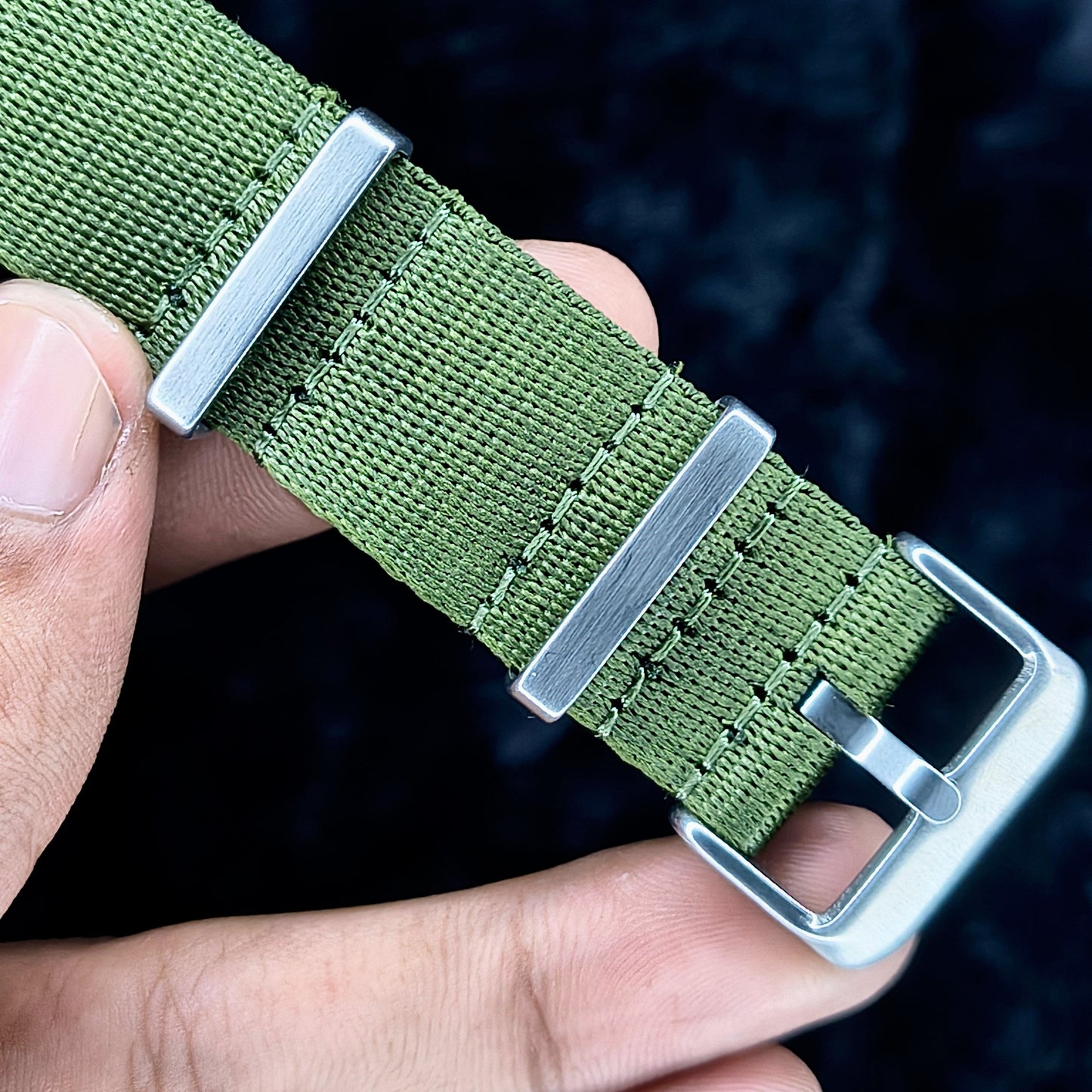 Omega Seamaster 007 Edition – Military Forest Green with Dual Strap Set