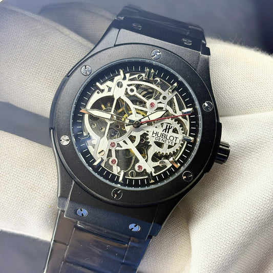 Hublot Classic Fusion Skeleton –Stainless Steel Strap Edition