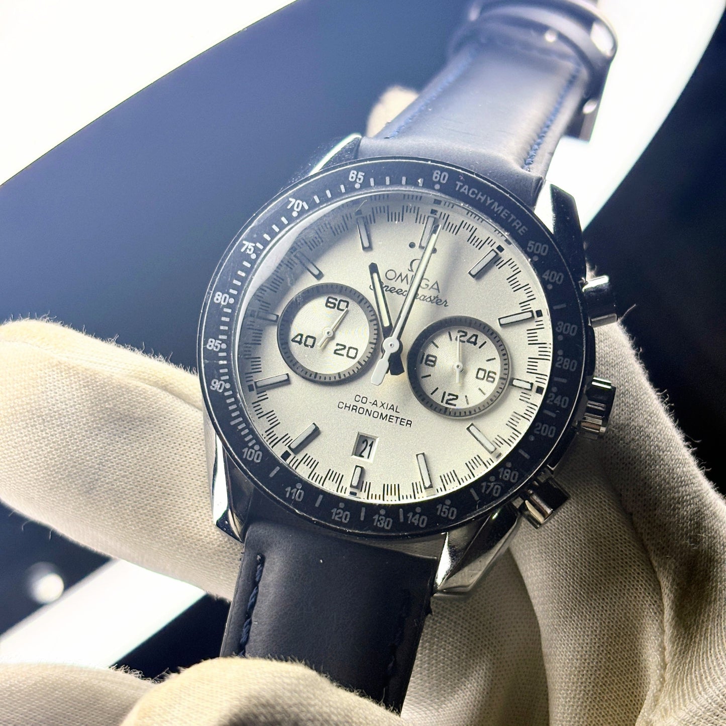 Omega Speedmaster Racing Co-Axial Chronometer – Black & Yellow Edition