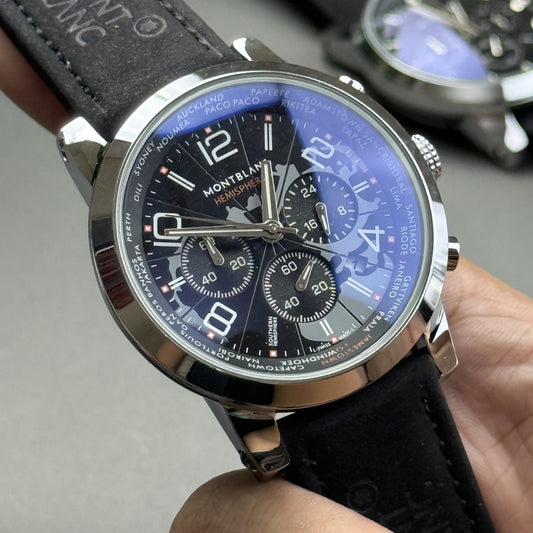 Montblanc Hemispheres Chronograph – Midnight Black Edition