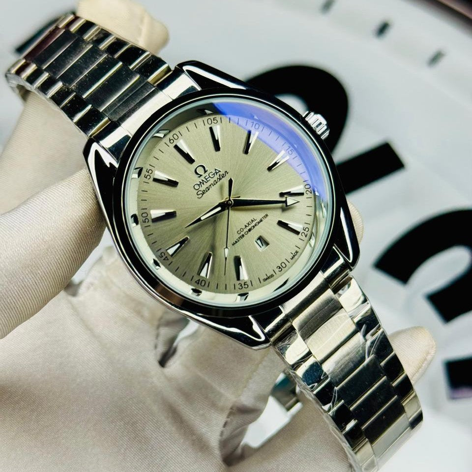 Omega Seamaster Aqua Terra White Dial Steel